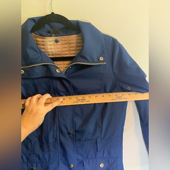 Soma Intimates Blue lined Cargo jacket size M - Picture 8 of 10